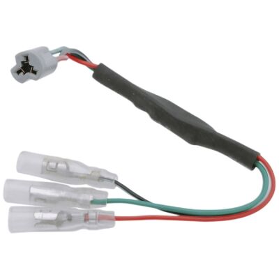 Lightech FRE022 Kabelová redukce pro montáž blinkrů, Suzuki a Yamaha, s integrovaným rezistorem, 3 piny